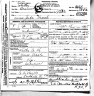 Juda Veach death cert - son-in-law EA Mullis as undertaker